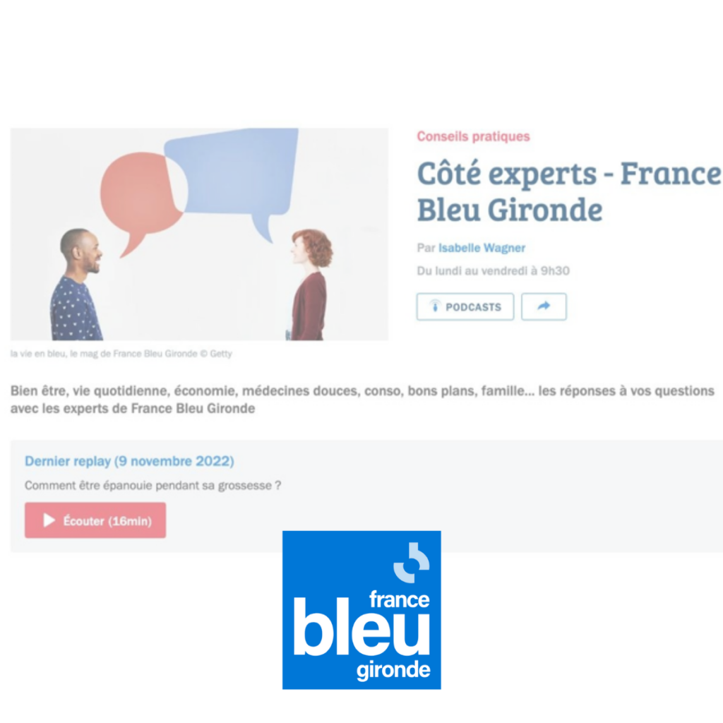 Radio France Bleu Gironde a interviewé Karine Goetgheluck, directrice du CeFAP pour évoque le centre de formation et l'importance de l'accompagnement périnatal